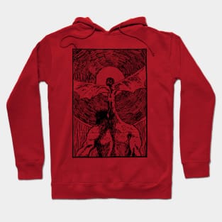 Devil on the back Hoodie